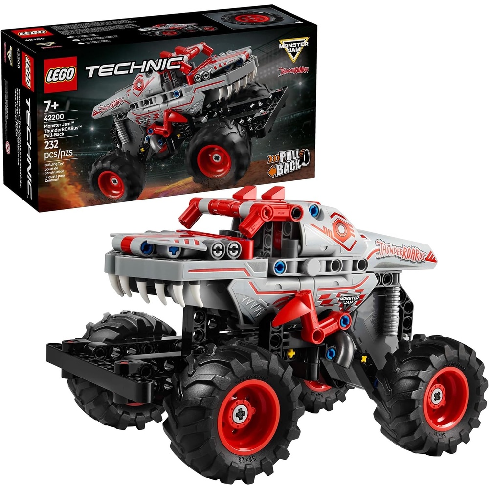 image:imageLEGO Technic Monster Jam DIGatron PullBack Monster Truck Toy Building Toy for Kids Boys and Girls Ages 7 Creative Gift Idea for Lovers of Trucks 42199ThunderROARus