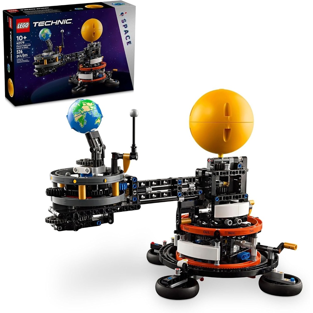 image:imageLEGO Technic Planet Earth and Moon in Orbit Building Set Outer Space Birthday Gift for 10 Year Olds Solar System Toy for Imaginative Independent Play Room Dcor for Boys amp Girls 42179