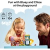 LEGO Bluey Playground Fun with Bluey and Chloe Sensory Building Blocks – Preschool Pretend Play & Learning Toys for Kids – 4 Year Old Girl & Boy Birthday Gifts – 11201