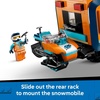 LEGO City Arctic Explorer Science Lab Truck Building Toy – STEM Pretend Play Set for Boys & Girls, Ages 8+ – Buildable Toy Truck for Kids W/5 Minifigures – Gift Idea for Birthdays – 60471