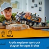 LEGO City Arctic Explorer Science Lab Truck Building Toy – STEM Pretend Play Set for Boys & Girls, Ages 8+ – Buildable Toy Truck for Kids W/5 Minifigures – Gift Idea for Birthdays – 60471