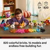 LEGO Classic Creative Colorful Bricks 11045 | Preschool Building Toys for Girls & Boys, Ages 5+, Sturdy Build for Pretend Play, 820 pieces, Gift Idea