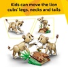 LEGO Creator 3 in 1 Wild Animals: Majestic Lion – Building Toy for Boys & Girls, Ages 9+ – Kids Bedroom or Desk Decor – Lion Toy with 3 Building Options – Gift for Birthdays – 31386