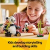 LEGO Creator 3 in 1 Wild Animals Panda Family – Building Toy Kit for Kids with 3 Building Options, Panda, Penguin, or Orca – 8 Year Old Girl & Boy Birthday Gifts – 31165