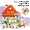 LEGO DUPLO Bluey: Bluey’s Family House with Memory Game – Toddler Toy for Kids Ages 3+ – Memory Game Playset Includes Bluey Figure – Preschool Toy Gift Idea for 3 Year Old Girls and Boys – 10459