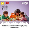 LEGO DUPLO Bluey: Bluey’s Family House with Memory Game – Toddler Toy for Kids Ages 3+ – Memory Game Playset Includes Bluey Figure – Preschool Toy Gift Idea for 3 Year Old Girls and Boys – 10459