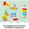 LEGO DUPLO Classic Colorful Creative Box 10479 | Building Toys for Toddlers, Ages 1.5+, Sturdy Build for Pretend Play, Develops Fine Motor Skills, 80 pieces, Gift Idea