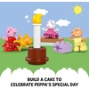 LEGO DUPLO Peppa Pig Birthday House Playset with 3 Animal Figures, Educational Toy for 2 Year Olds, Buildable Dollhouse for Creative Role Play, Peppa Pig Toy for Girls, Boys and Toddlers, 10433