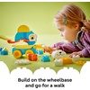 LEGO DUPLO Town 3 in 1 Animals on Wheels Building Toy – Learning Play Set for Toddler Boys & Girls, Ages 2+ – Animal Building Blocks for Sensory Skills Practice – Pretend Play Gift Idea – 10448