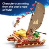 LEGO Disney Moana’s Adventure Canoe Building Toy Set – Pretend Play Toy Boat for Kids, Girls & Boys, Ages 6+ – Disney Gift Idea for Fans of Moana – 43270
