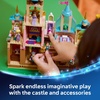LEGO Disney Princess Rapunzel’s Castle 43297 | Building Toys for Girls & Boys, Ages 6+, Princess Castle Playset, Movie Character Figures, 676 pieces, Gift for Birthdays