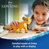 LEGO Disney Simba The Lion King Cub Building Toy – Collectible Play & Display Set – 6 Year Old Girl & Boy Birthday Gift – Detailed Model of Disney Simba – 43243