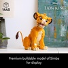 LEGO Disney Young Simba the Lion King Building Sets for Adults – Buildable Figurine for Display, Ages 18+ – DIY Kits & Crafts for Fans of Movie – Collectible Disney Birthday Gift – 43247