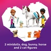 LEGO Friends Animal Vet Clinic Building Toy – Playset for Preschool Girls & Boys, Ages 4+ – Gift for Birthdays – W/Valeria & Zac Minidolls, 5 Toy Pets, & Accessories – 42696