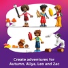 LEGO Friends Cozy Fall Forest Cabin 42705 | Building Toy for Girls & Boys, Ages 9+, Toy Playset W/4 Minidolls, 1,229 pieces, Gift for Birthdays