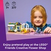 LEGO Friends Creative Flower Shop 42693 | Building Toys for Girls & Boys, Ages 7+, Toy Playset W/ 2 Minidolls, 377 pieces, Gift for Birthdays