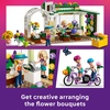 LEGO Friends Creative Flower Shop 42693 | Building Toys for Girls & Boys, Ages 7+, Toy Playset W/ 2 Minidolls, 377 pieces, Gift for Birthdays
