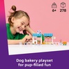 LEGO Friends Dog Treats Bakery Building Toy for Girls & Boys – Pretend Play Set for Kids, Ages 6+ – W/Aliya & Sage Minidolls, 2 Toy Dog Figures, & Accessories – Gift Idea for Birthdays – 42677
