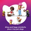 LEGO Friends Dog Treats Bakery Building Toy for Girls & Boys – Pretend Play Set for Kids, Ages 6+ – W/Aliya & Sage Minidolls, 2 Toy Dog Figures, & Accessories – Gift Idea for Birthdays – 42677