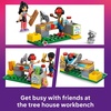 LEGO Friends Friendship Tree House Hangout – Building Toy Playset for Kids, Girls and Boys, Ages 8+ – Pretend Play Gift Idea for Birthdays – with 4 Minidolls and 2 Animal Figures – 42652