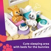 LEGO Friends Heartlake City Bunny Hotel Building Toy for Girls & Boys – Pretend Play Set for Kids, Ages 5+ – W/Paisley & Leo Minidolls, 2 Toy Bunnies, & Accessories – Gift Idea for Birthdays – 42679