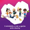 LEGO Friends Heartlake City Friends Club House Building Toy for Girls & Boys – Pretend Play Set for Kids, Ages 8+ – W/5 Minidolls, 3 Toy Animals, & Accessories – Gift Idea for Birthdays – 42689