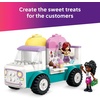 LEGO Friends Heartlake City Ice Cream Truck Toy – Building Toy Pretend Play Set for Kids, Girls and Boys, Ages 4+ – Preschool Building Blocks with 2 Minidolls and Rabbit Figure – 42644