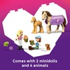LEGO Friends Horse & Baby Foal Trailer Building Toy for Girls & Boys – Pretend Play Set for Kids, Ages 7+ – W/Autumn & Matilde Minidolls, Toy Animals, & Accessories – Gift Idea for Birthdays – 42695