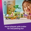 LEGO Friends Horse & Baby Foal Trailer Building Toy for Girls & Boys – Pretend Play Set for Kids, Ages 7+ – W/Autumn & Matilde Minidolls, Toy Animals, & Accessories – Gift Idea for Birthdays – 42695