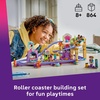 LEGO Friends Mermaid Roller Coaster Ride 42703 | Building Toy for Girls & Boys, Ages 8+, Functional Toy Roller Coaster Playset W/ 8 Minidolls, 864 pieces, Gift for Birthdays