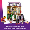 LEGO Friends Music Store & Apartment Building Set – Interactive Storytelling Playset for Girls & Boys, Ages 7+ – Includes Marimba the Corgi Toy – Gift Idea for Birthdays and Music Lovers – 42653