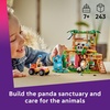 LEGO Friends Panda Sanctuary Animal Care Building Toy – Playset for Girls & Boys, Ages 7+ – Gift Idea for Birthdays – W/ 2 Minifigures & Panda Toys – 42648