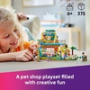 LEGO Friends Pet Accessories Shop Pretend Play Set – Building Toy for Kids, Girls and Boys, Ages 6+ – with 3 Minidolls, Toy Dog, Cat, & Rabbit – Gift Idea for Birthday – 42650