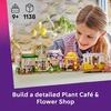 LEGO Friends Plant Café & Flower Shop Pretend Play Building Toy – Playset with 4 Minidolls and Cat Toy for Creative Storytelling – Birthday Gift Idea for Girls and Boys, Ages 9 and Up – 42671
