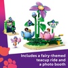 LEGO Friends Spinning Flower & Fairy Teacup Ride 42702 | Building Toy for Girls & Boys, Ages 7+, Toy Playset W/ 3 Minidolls, Functional Rides, 321 pieces, Gift for Birthdays