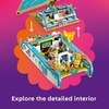 LEGO Friends Travel Boat Adventure Pretend Play Building Toy – Toy Boat Playset with Playful Dolphin Figurines and 4 Minidolls – Birthday Gift Idea for Girls and Boys, Ages 8 and Up – 42664