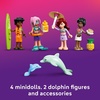LEGO Friends Travel Boat Adventure Pretend Play Building Toy – Toy Boat Playset with Playful Dolphin Figurines and 4 Minidolls – Birthday Gift Idea for Girls and Boys, Ages 8 and Up – 42664