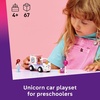 LEGO Friends Unicorn Cake Delivery Car Building Toy for Girls & Boys – Pretend Play Set for Preschool Kids, Ages 4+ – W/Paisley & Leo Minidolls & Accessories – Gift Idea for Birthdays – 42675