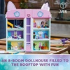 LEGO Gabby’s Dollhouse Building Toy – Pretend Play Toy Figures & Playsets for Girls & Boys, Ages 4+ Years – Gift for Birthdays – 8 Room Dollhouse W/ 4 Minifigures – 10788