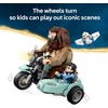 LEGO Harry Potter Hagrid & Harry’s Motorcycle Ride Building Toy – Kids Motorcycle Toy for Boys and Girls, Harry Potter Fans, Ages 9+ – Gift Idea for Birthdays – 76443