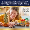 LEGO Harry Potter Hogwarts Herbology Plants 76474 | Building Toy for Girls & Boys, Ages 12+, Movable Features, Display as Bedroom or Desk Decor, 817 pieces, Gift for Fans