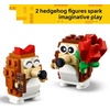 LEGO Hedgehog Picnic Date Building Toy – Animal Figures and Playset for Kids, Boys and Girls, Ages 8+ – Gift for Her and Him – with 2 Hedgehog Toys and Accessories – 40711