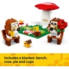 LEGO Hedgehog Picnic Date Building Toy – Animal Figures and Playset for Kids, Boys and Girls, Ages 8+ – Gift for Her and Him – with 2 Hedgehog Toys and Accessories – 40711