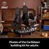 LEGO Icons Captain Jack Sparrow’s Pirate Ship Building Set for Adults, Ages 18+ – Room Decor for Office, Bedroom or Shelf – Collectible Black Pearl Ship for Pirates of The Caribbean Fans – 10365
