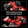 LEGO Icons Ferrari F2004 & Michael Schumacher Building Set for Adults, Ages 18+ – Ferrari F1 Bedroom, Home Office, Desk Decor – Gift Ideas for Men, Women & Fans – 11375