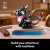 LEGO Icons How to Train Your Dragon: Toothless Building Set for Adults, Ages 18+ – Room Decor for Office, Bedroom, or Book Shelf – Collectible for Movie Fans – Gift Idea for Birthdays – 10375