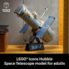 LEGO Icons Hubble Space Telescope 11382 | Building Sets for Adults, Ages 18+, Space Model Decor, Home Office or Book Shelf Display, 1252 pieces, Gift Idea