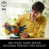 LEGO Icons Kingfisher Bird Model, Creative Set for Adults to Build and Display, Relaxing Project for Bird Lovers & Enthusiasts, Ideal Gift for Home and Office Décor, 10331