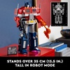 LEGO Icons Optimus Prime 10302 Transformers Figure Set, Collectible Transforming 2-in-1 Robot and Truck Model Building Kit for Adults, Perfect for Display or Play(FrustrationFree Packaging)