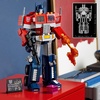LEGO Icons Optimus Prime 10302 Transformers Figure Set, Collectible Transforming 2-in-1 Robot and Truck Model Building Kit for Adults, Perfect for Display or Play(Standard Packaging)